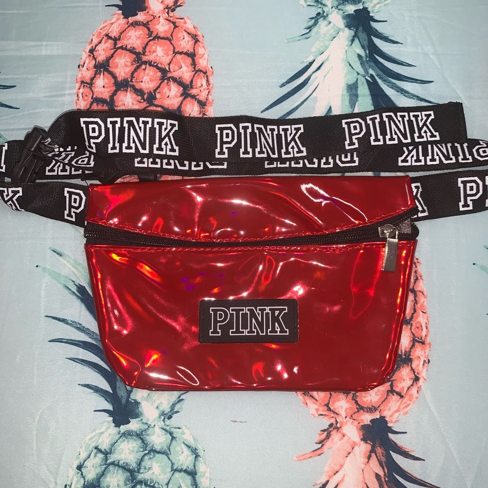 PINK Holographic Fanny